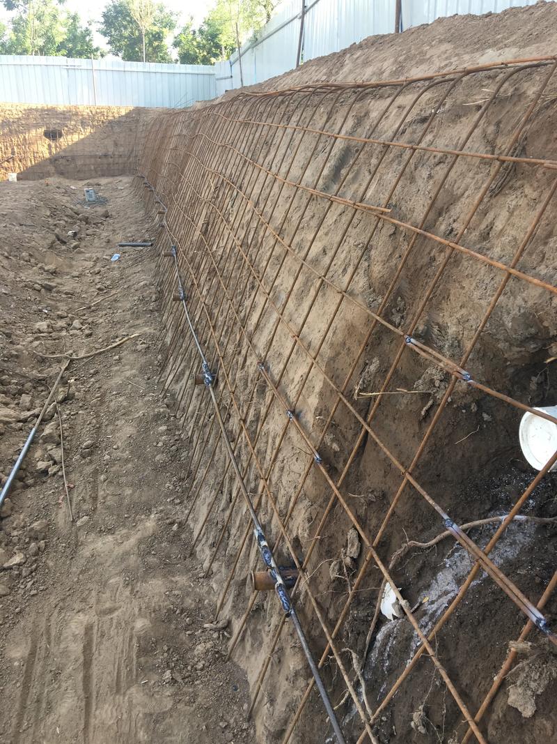 淮北濉溪县边坡加固